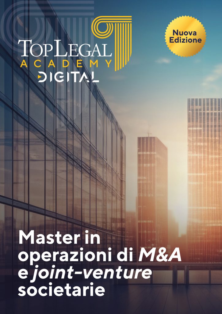 Master in operazioni di M&A e joint-venture societarie