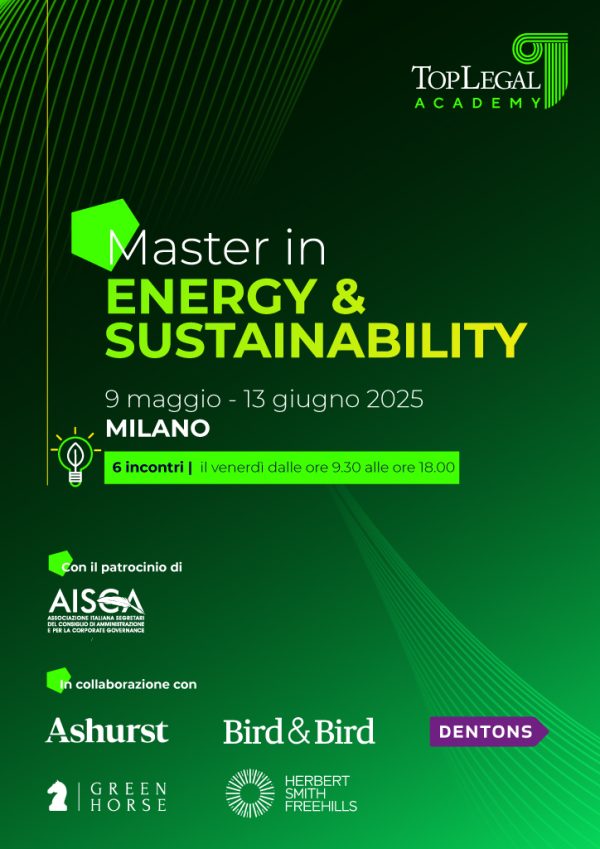 Master in Energy & Sustainability